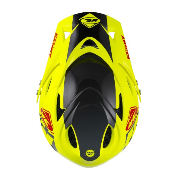 каска Kenny Downhill Graphic Neon-Yellow