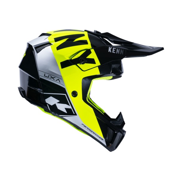 Каска Kenny Performance Neon Yellow Silver