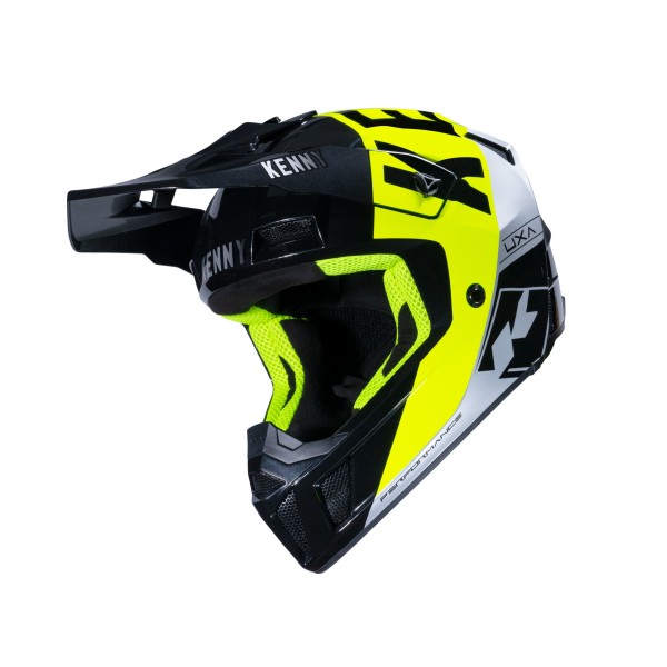 Каска Kenny Performance Neon Yellow Silver