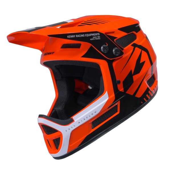 Каска Fullface Kenny Elite Graphic Orange