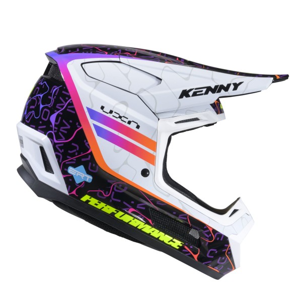 Каска Kenny Performance Wave White Black