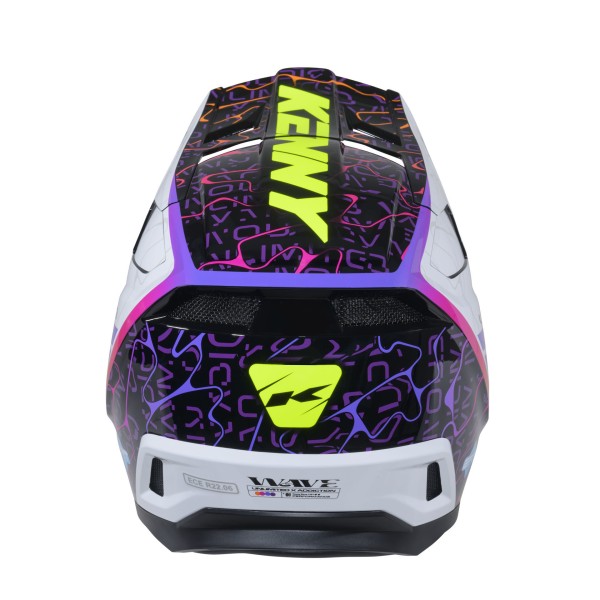 Каска Kenny Performance Wave White Black