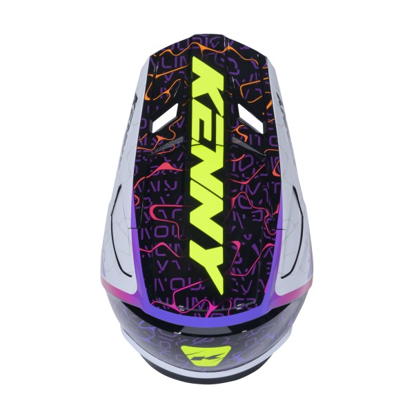 Каска Kenny Performance Wave White Black