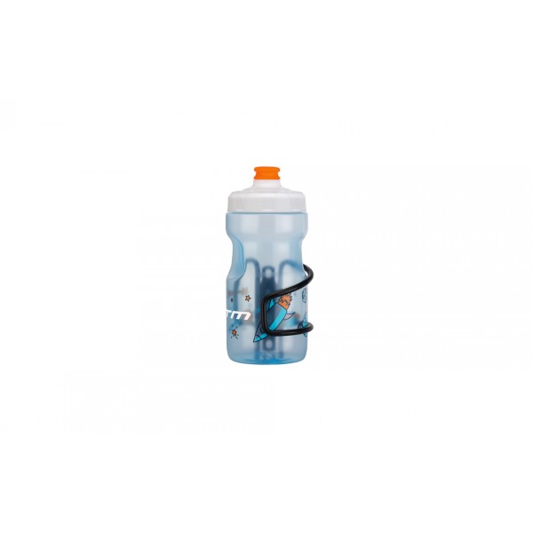 Детска бутилка с кошничка CTM KAITO 400 ml – синя