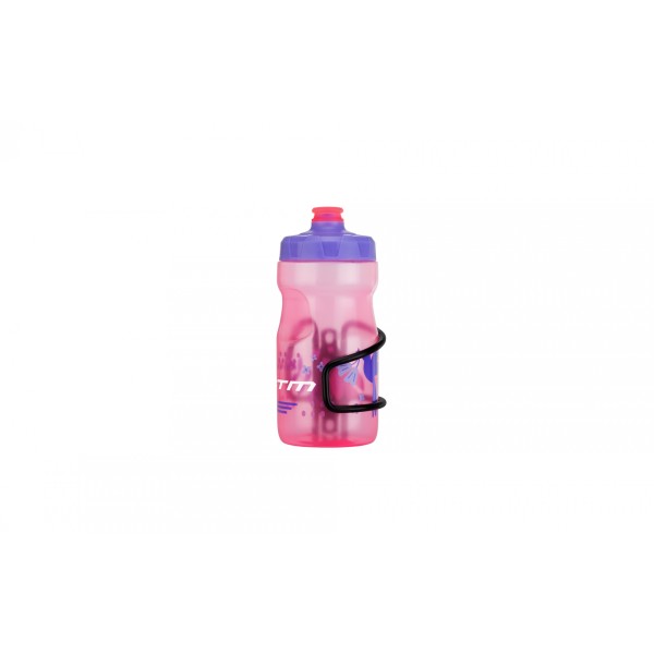 Детска бутилка с кошничка CTM KAITO 400 ml – розова