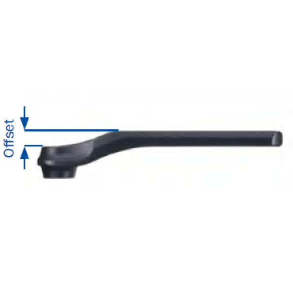 Ляв курбел E-BIKE 170 MM COMP. E-BIKE BOSCH OFFSET 5 MM