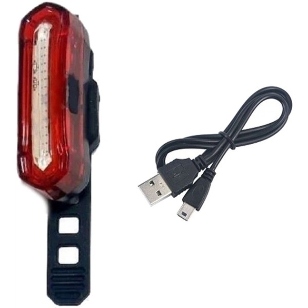 Задна светлина за велосипед MARTAR USB