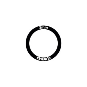 6 бр Спейсъри за средно Ø38 × 30 mm, thickness 2 mm