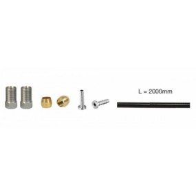 Маркуч за спирачки Elvedes за Shimano BH90 2m Extra Flex + фитинги