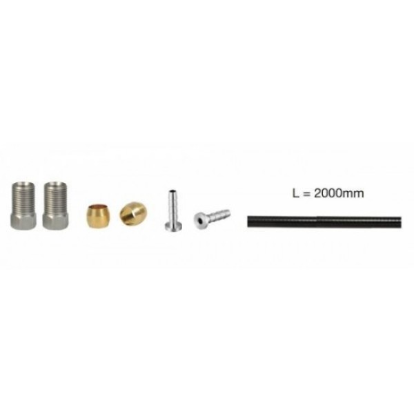 Маркуч за спирачки Elvedes за Shimano BH90 2m Extra Flex + фитинги