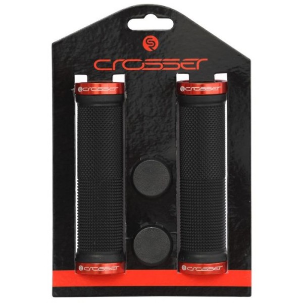 Ръкохватки Crosser HL G-201 BLACK / Red Rings