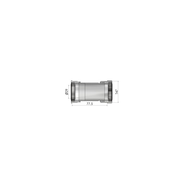 ELVEDES касета за Cervelo Thread Fit T47A (Cervеlo) за Sram DUB