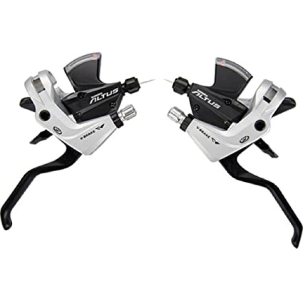 Команди Shimano Altus St-M370 3х9 ск комплект Сиви