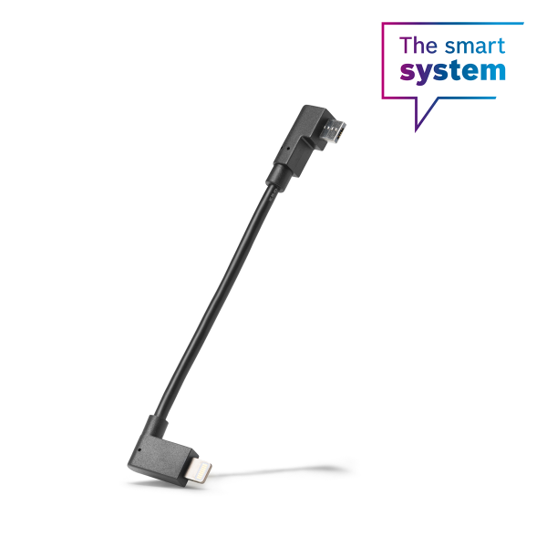 Bosch заряден кабел Micro USB – Lightning 120 мм | eBike System