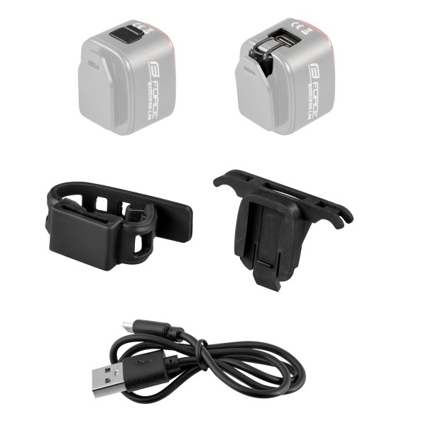 Заден стоп с USB Force Flea 70LM