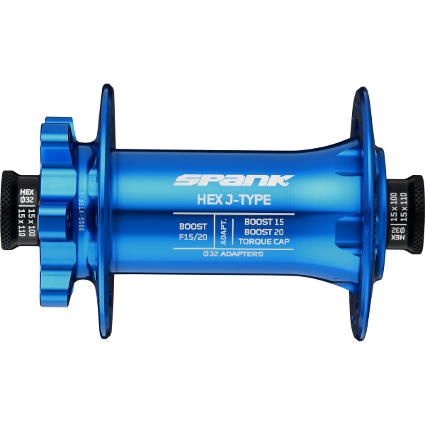 Предна главина Spank Hex Blue