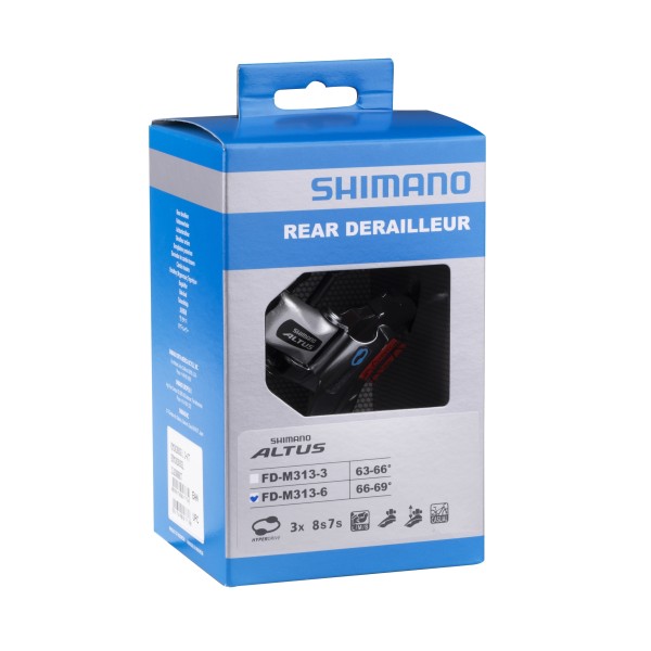 Преден дерайльор Shimano Altus FD-M313