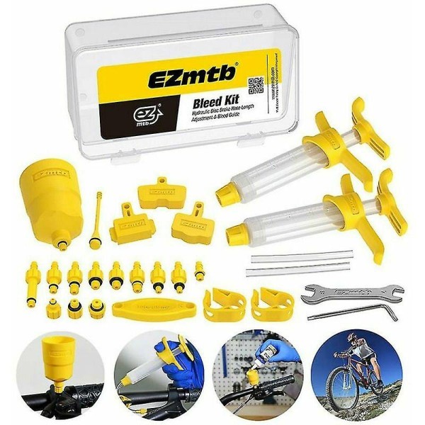 Комплект за обезвъздушаване за спирачки Shimano, Sram, Magura, Tektro