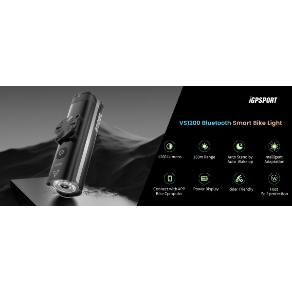 Фар IGPSPORT VS1200 +M80