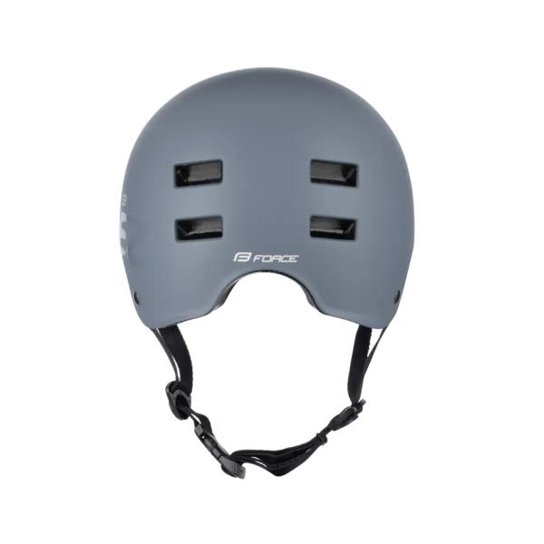 Каска за BMX и скейт FORCE Ridez, сив мат