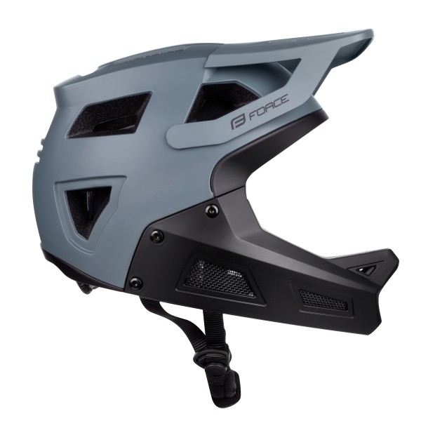 Шлем FORCE DROP Downhill Blk Grey