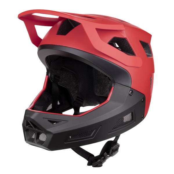 Шлем FORCE DROP Downhill Blk Red