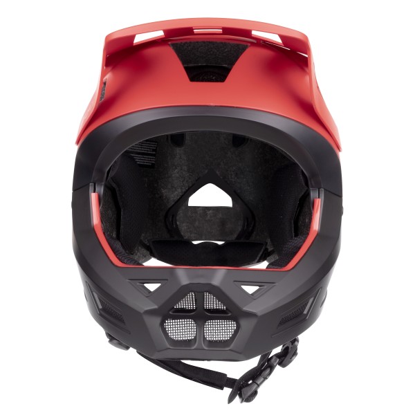 Шлем FORCE DROP Downhill Blk Red