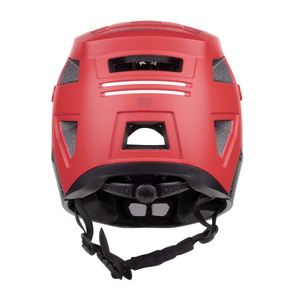 Шлем FORCE DROP Downhill Blk Red