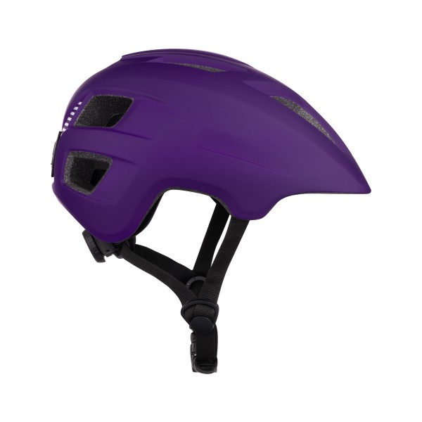 Детска каска със светлина Force Zebu Purple