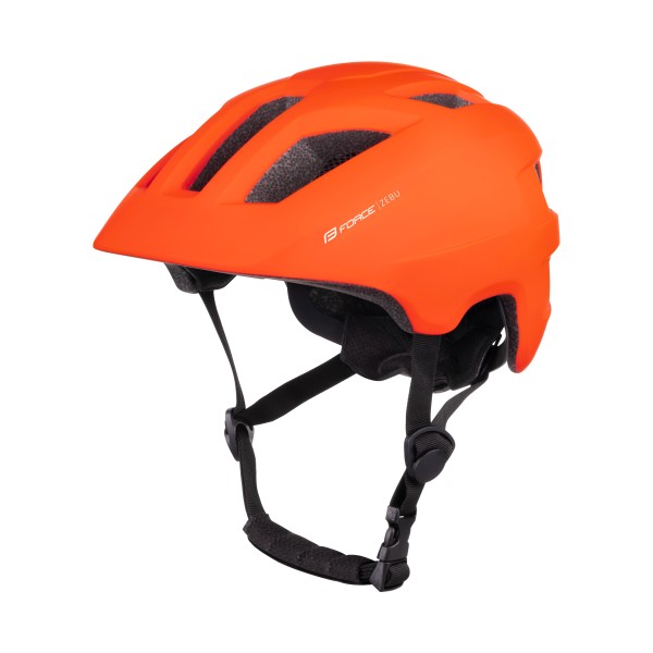 Детска каска със светлина Force Zebu Orange