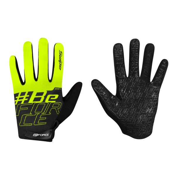 Ръкавици Force Swipe Black fluo