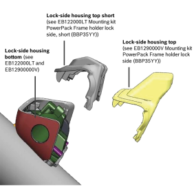 Bosch монтажен комплект за държач PowerPack Frame BBP35YY – Lock Side, Smart System