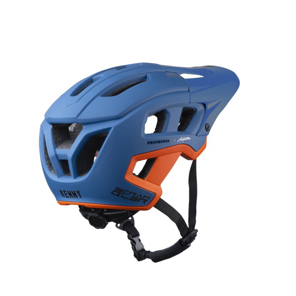 Каска Kenny Scrambler Blue-Orange