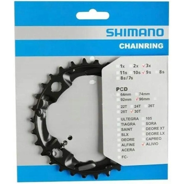 Венец SHIMANO FC-M4000 30T