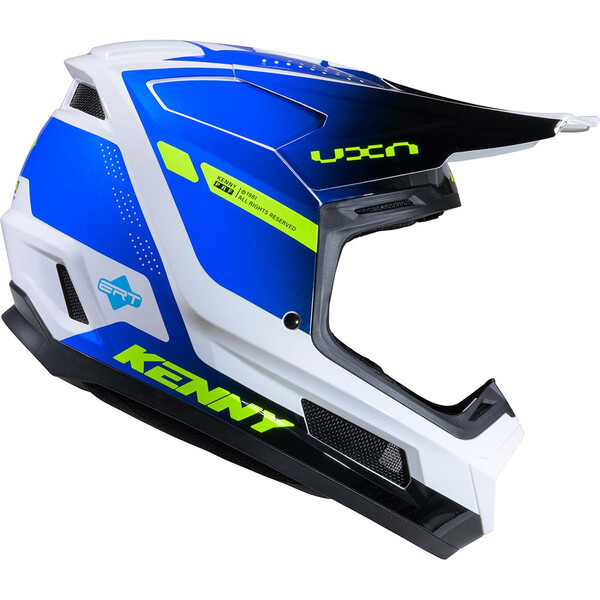 Каска Kenny Performance White Blue