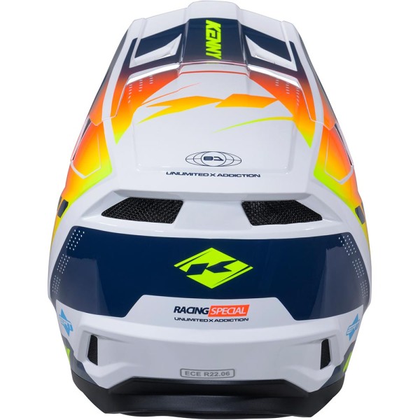 Каска Kenny Performance Navy Orange