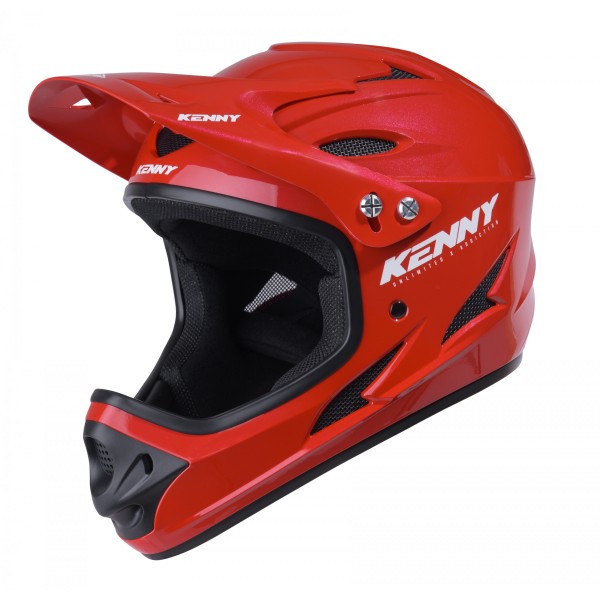 каска Kenny Downhill  Solid Red