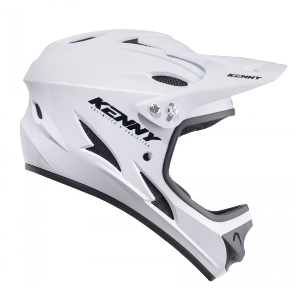 каска Kenny Downhill  Solid White