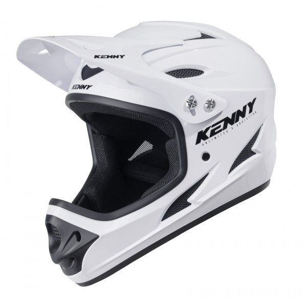 каска Kenny Downhill  Solid White