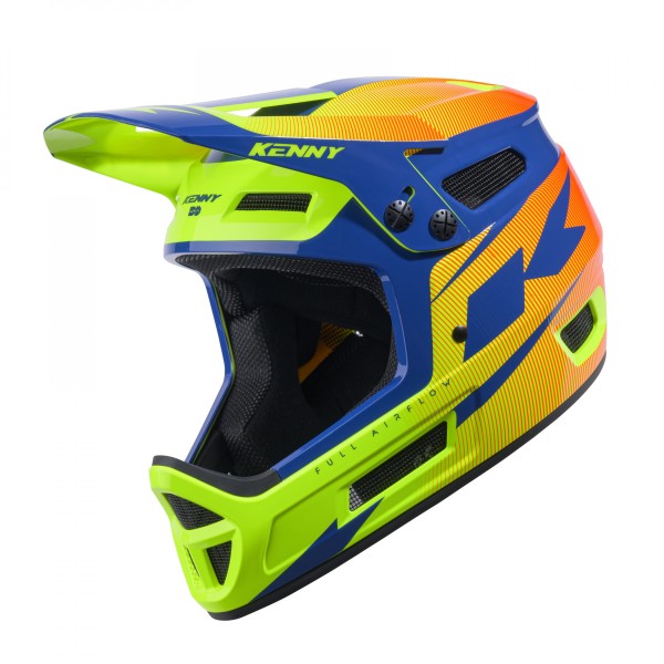 каска Kenny Elite NAVY NEON YELLOW