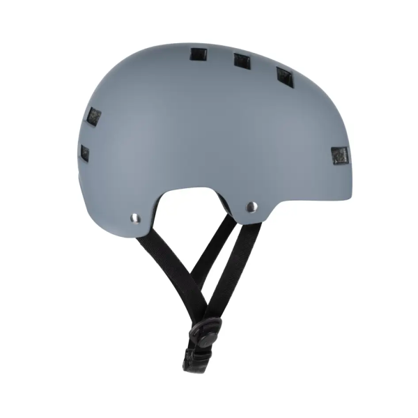 Каска за BMX и скейт FORCE Ridez, сив мат