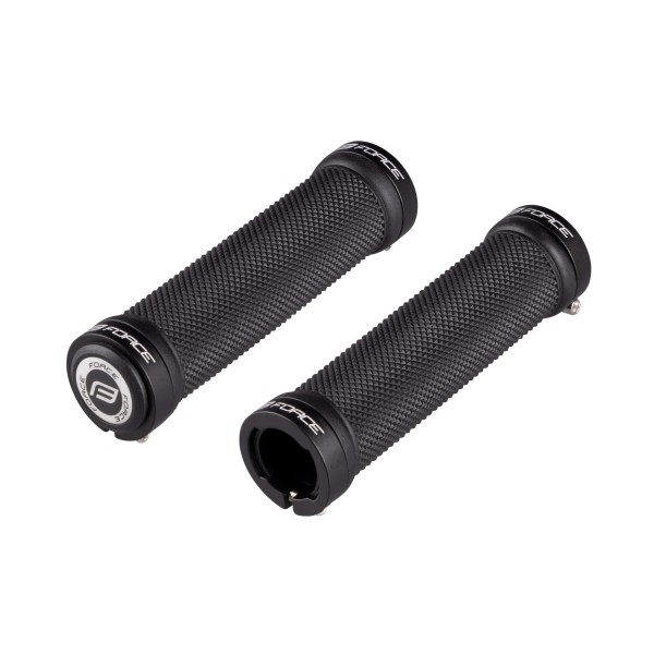 Ръкохватки с алуминиеви пръстени  Force Double Locking Black