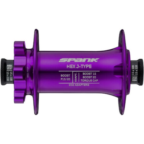 Предна главина Spank Hex Purple