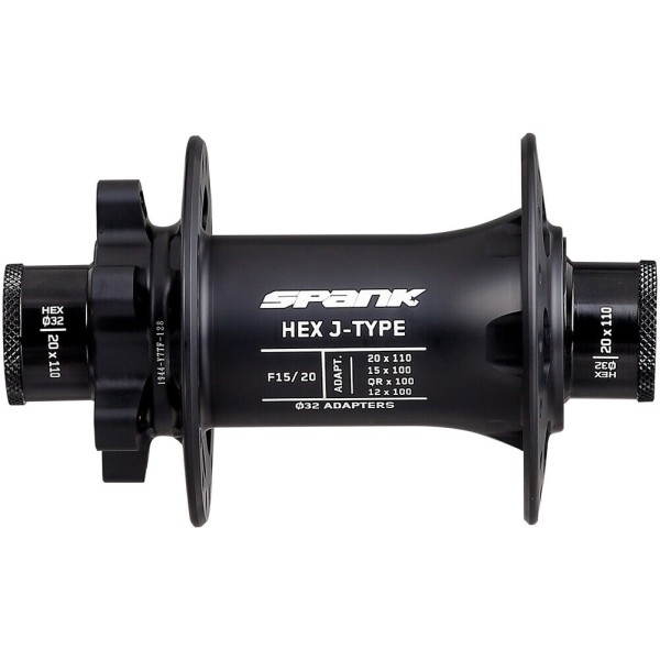 Предна главина Spank Hex Non-Boost Black