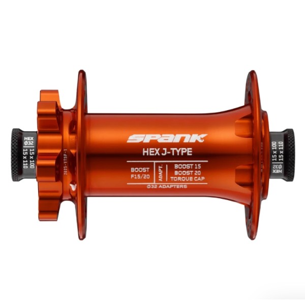 Предна главина Spank Hex Orange