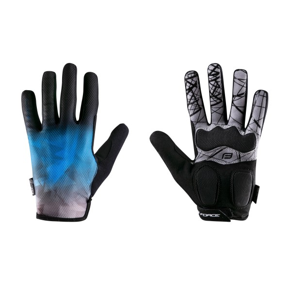 Есенно-пролетни ръкавици Force MTB Core Blue