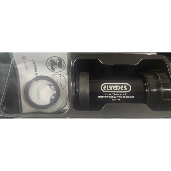 Касета Elvedes за SRAM DUB BBright 46/79mm