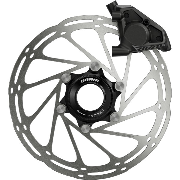 Комплект задна  команда и хидравлична дискова спирачка SRAM Rival AXS E1