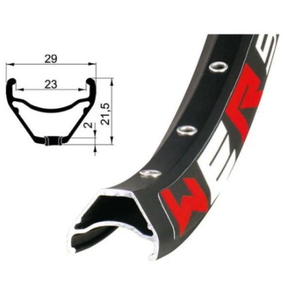 Задна капла RemerX  WER 12 x 142mm