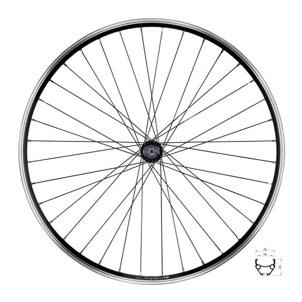 Задна капла 28" FORCE CLASSIC 622x19 за V-Brake